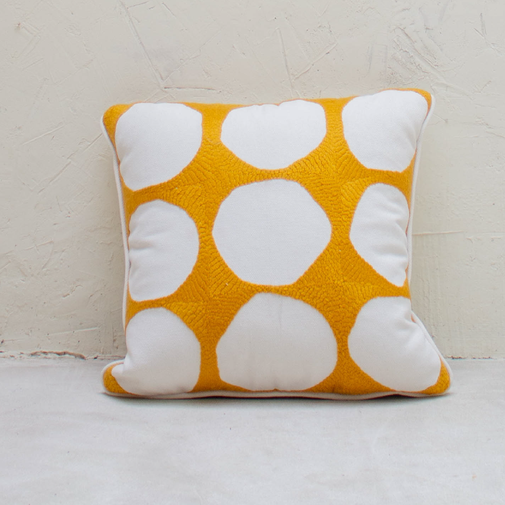 Punch needle cushions