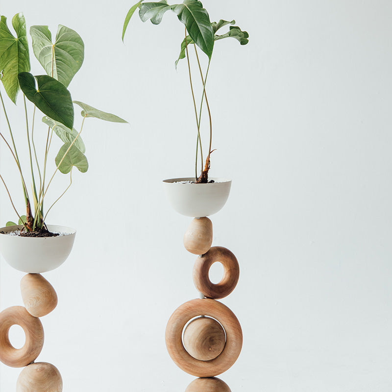 Basalto planter 80 cm