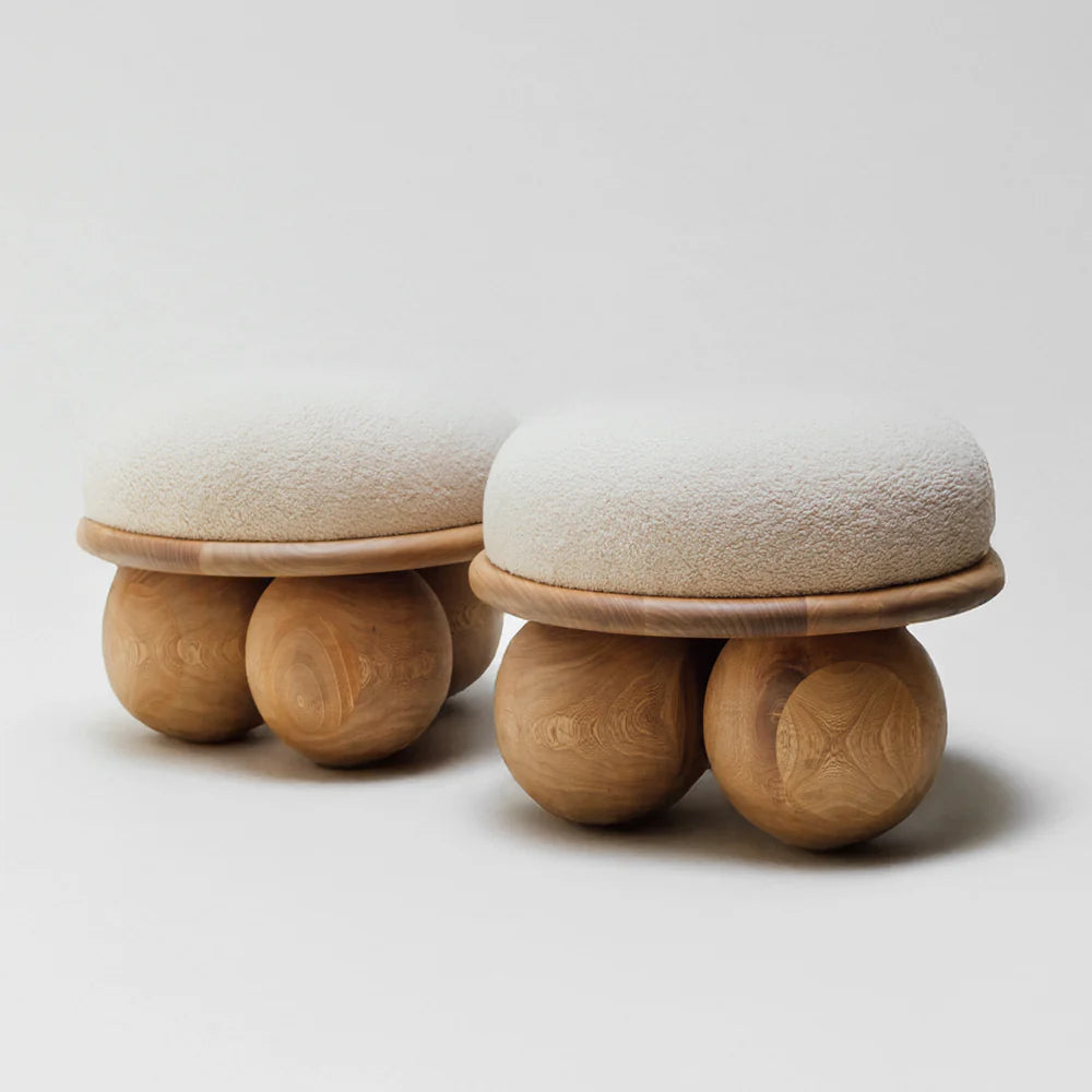 Lisboa fabric stool
