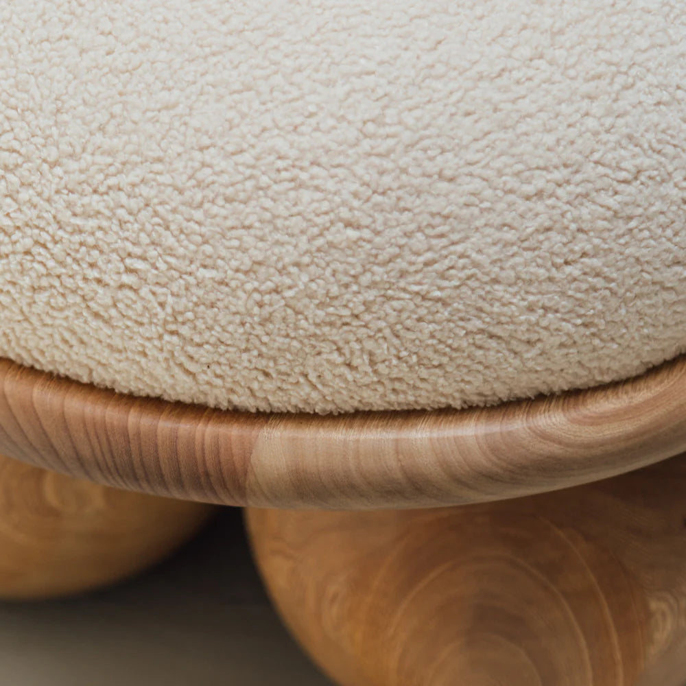 Lisboa fabric stool