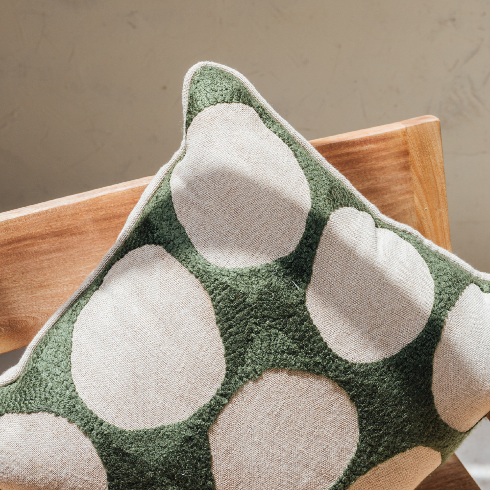 Punch needle cushions