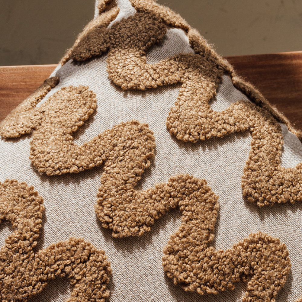 Punch needle cushions