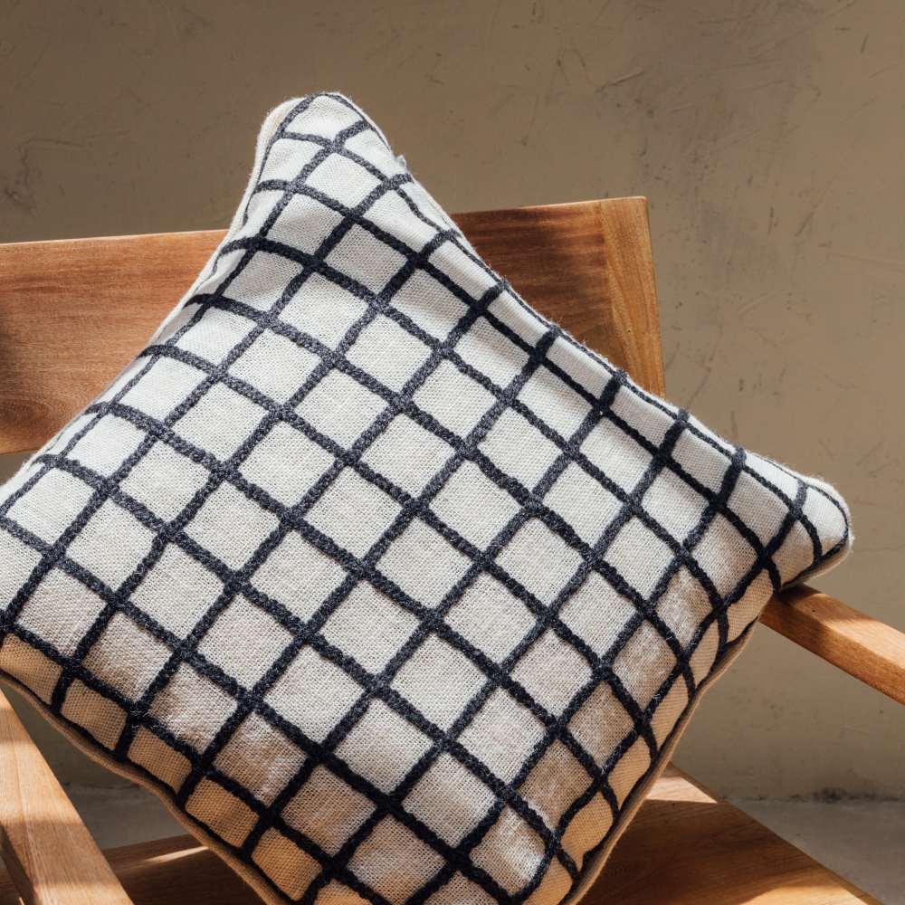 Punch needle cushions