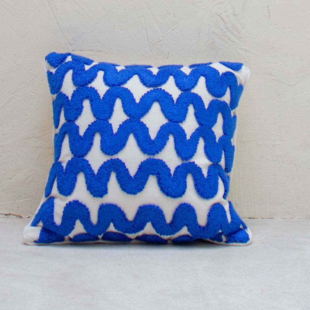 Punch needle cushions