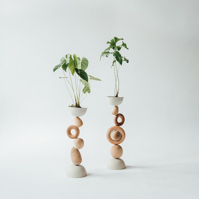 Basalto planter 60 cm