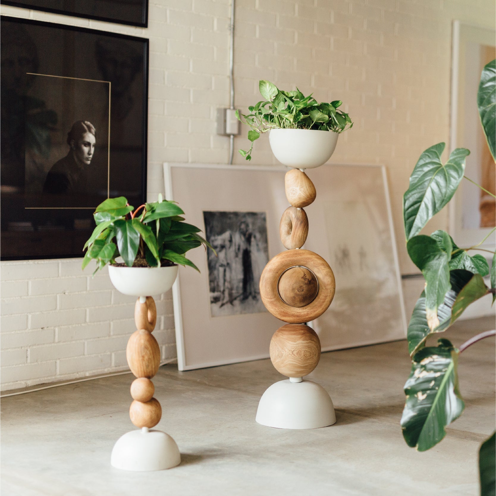 Basalto planter 60 cm