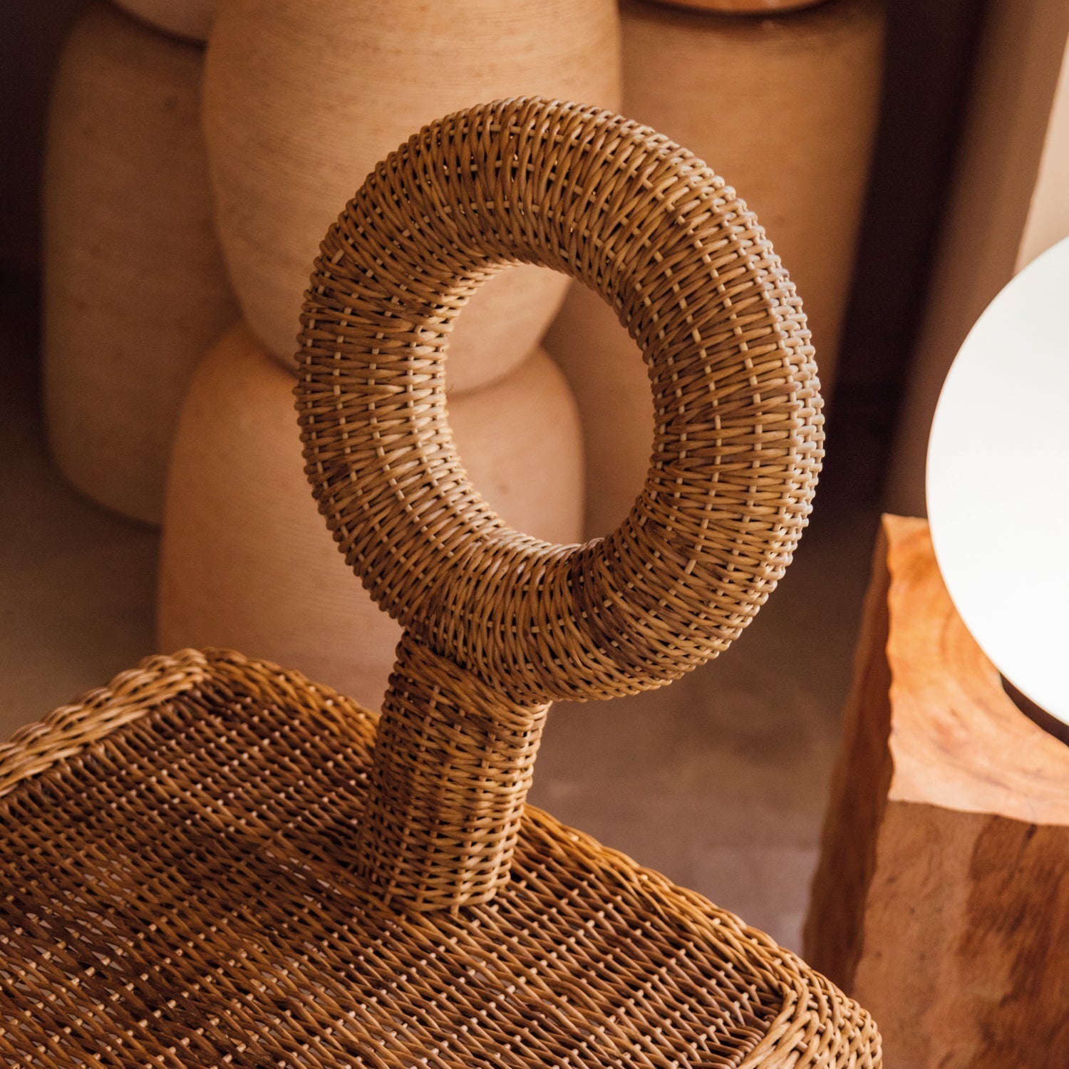 Woven astoria chair